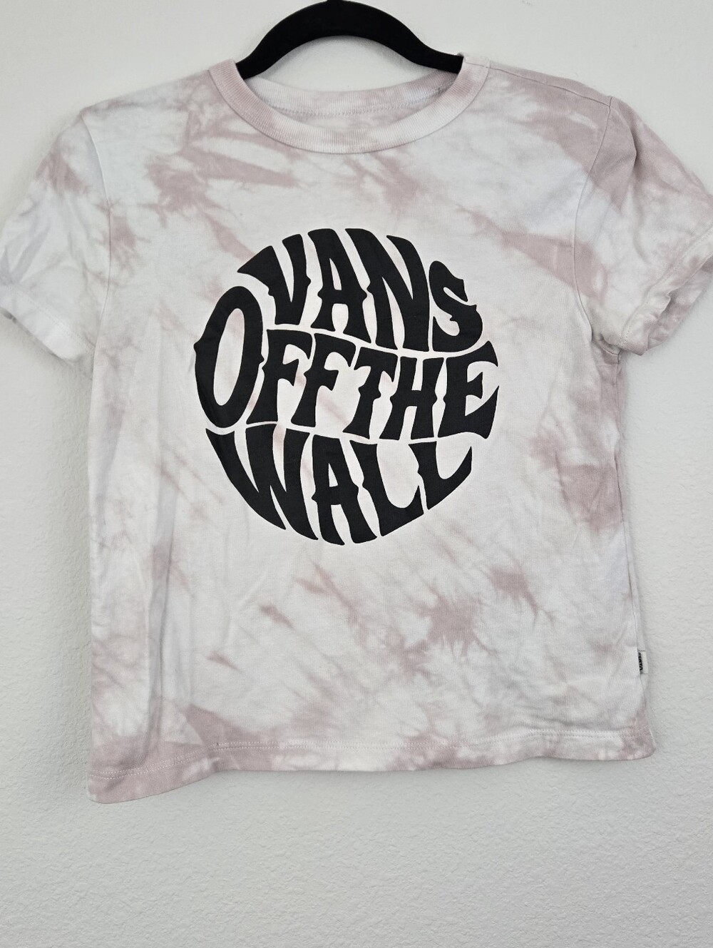 Vans Pink Tie Dye Graphic Tee